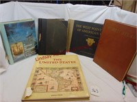 5 mixed hard back books on American Wars