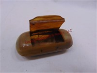 Possible 1800's Snuff box possibly made from horn