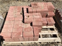Pallet of Red Brick