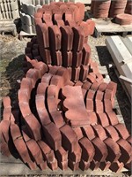 Pallet of Curved Edging Section