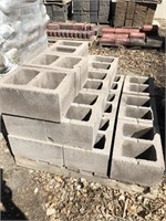 Pallet of Cinder Blocks