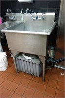 28 inch single pot sink