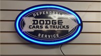New LED Dodge Wall Decor