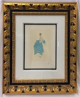 Pencil Signed And Numbered Erte Lithograph