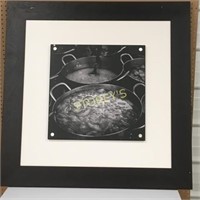 Framed Artwork "Noodles" - 41" x 41"