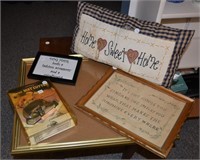 Picture Frames & Pillow