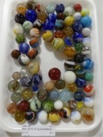 TRAY: .25" TO .75" GLASS MARBLES