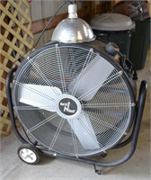 Shop Fan & Heat Lamp