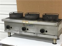 Bakers Pride Triple Stock Pot Burner