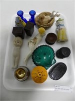 TRAY: ASST. S&P AND OTHER FIGURINES