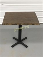 24" x 29" Wood Top Tables Great Shape!