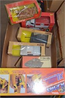Vehicle Toy Lot w/ Corgi & Solido Tanks +