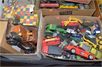 Mixed Vehicle Toys w/ Czech Tractors in Box