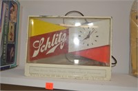 1955 Schlitz Beer Light-Up Cash Register Clock