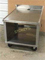 S/S Equipment Cart - 27" x 35" Deep