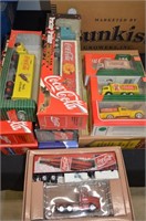 11pc Coca-Cola Diecast Vehicles in Box