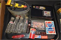 Mixed Collectibles w/ Advertising-WF Knife, Pepsi+