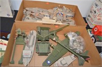 WWII Era Cardboard Military Vehicle Model Lot