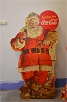 1946 Coca-Cola Santa Claus Standee