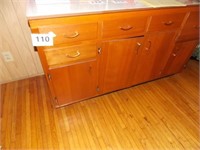 Storage cabinet, 60" long x 35" tall x 25" deep -