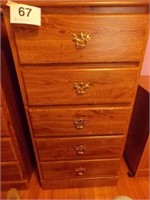 Five drawer chest, 48" x 25" x 16"