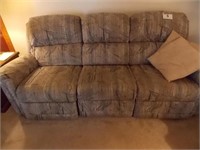La-Z-Boy 3 cushion sofa, recliners in both ends,