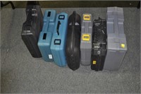 7 EMPTY POWER TOOL CASES DEWALT, MITAKA ETC.