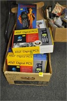 9 WIRELESS HOME PHONES IN BOX