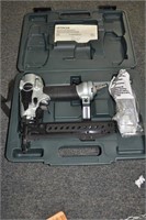 TOOLS AND OTHER ITEMS HITACHI NAIL GUN IN CASE,