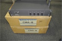 2 SONY CMA-6 CAMERA ADAPTERS IN BOX