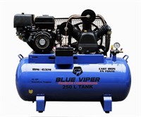 NEW 15HP Gas E-Start 66Gal Compressor