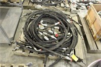 Assortment of Hydraulic Hoses and Fittings, Unused