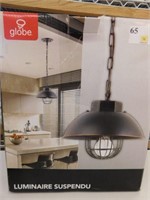 New Globe Electric hanging light pendant, oil