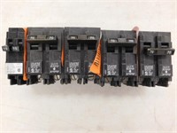 4 Siemens 70A 2 pole circuit breakers & Siemens
