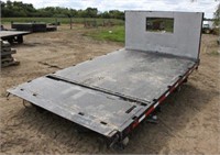 Metal Flat Bed, Approx 94"x13FT