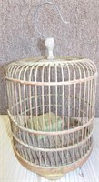 WOOD BIRDCAGE DCOR