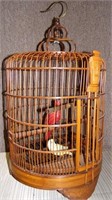 WOODEN BIRDCAGE