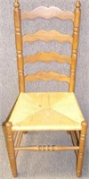 THATCHED SEAT WOODEN CHAIR