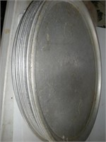 10 Oval 23 x 27 Serving Trays