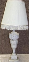MARBLE LAMP WITH SHADE