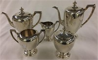 Reed & Barton Sterling Silver Tea Set