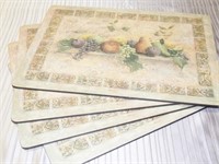 4 PC PIMPERNEL PLACEMATS