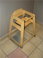 Wooden Child Seat 12 x12 x 27 Inches