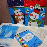 Gift bags, Bingo, and Sketch Pad