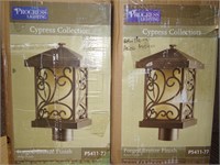 2 PC LIGHTING FIXTURES