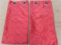 2 PC GROMMET CURTAIN PANELS