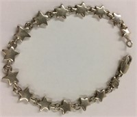 Tiffany & Co. Sterling Silver Star Bracelet