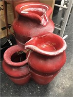 Red Urn Fountain used