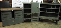 3 Heavy Duty Van Work Cabinet Tool Boxes