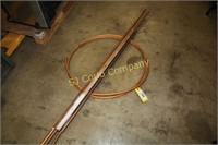 Lot of copper tubing